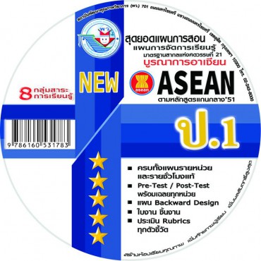 NEW สุดยอดแผนการสอน แผนการจัดการเรียนรู้รายชั่วโมง (8 กลุ่มสาระฯ) ป.1