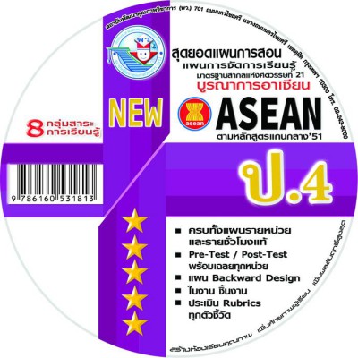 NEW สุดยอดแผนการสอน แผนการจัดการเรียนรู้รายชั่วโมง (8 กลุ่มสาระฯ) ป.4