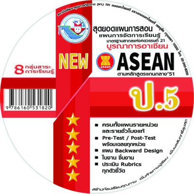 NEW สุดยอดแผนการสอน แผนการจัดการเรียนรู้รายชั่วโมง (8 กลุ่มสาระฯ) ป.5