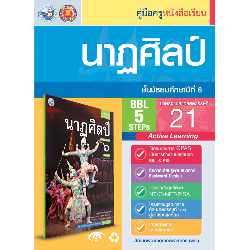 คู่มือครู หนังสือเรียนนาฏศิลป์ ม.6